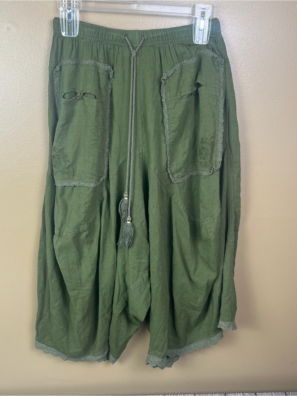 Intimately Free People Women's Green Good Intentions Lounge Pants Oversized XS